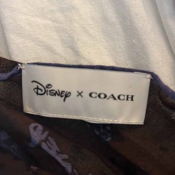 COACH Disney Dumbo Scarf Triangular with tassels on ends OS New without Tags - Picture 7 of 10